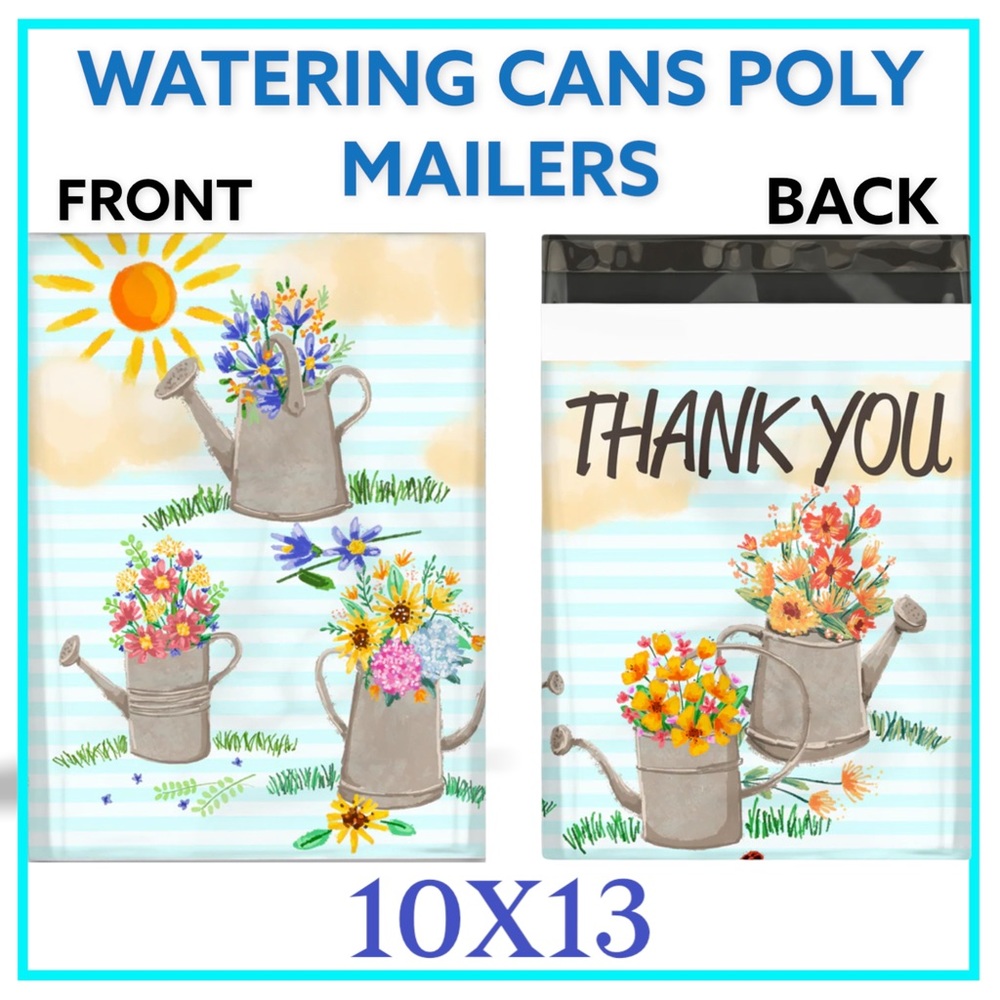 25 10X13 Watering Cans Spring Thank You CLEARANCE - Picture 3 of 7